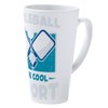 CafePress Pickleball Player Coach Paddle Bal 17 oz Latte Mug