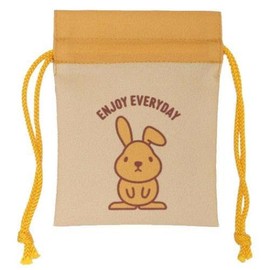 Happy Bean Drawstring Yellow