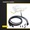 6AN transmission cooler lines Compatible with 4L60 700R4 TH350 TH400