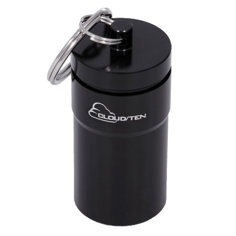 CLOUD/TEN Aluminum Airtight Case 2.25” Travel Storage Container – Carry