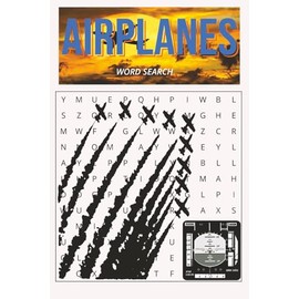 Airplanes Word Search: Airplane word find puzzle