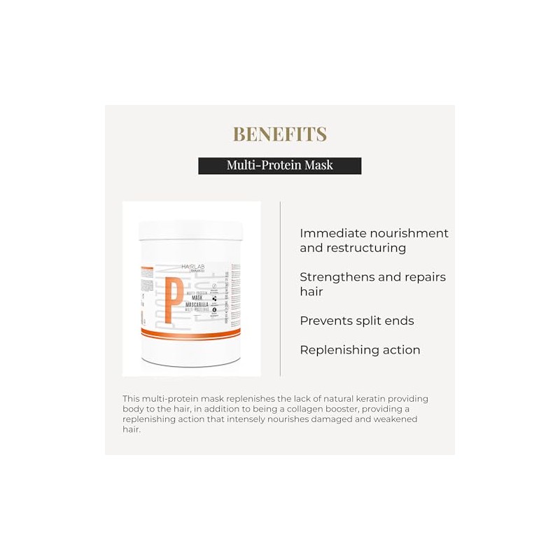 SALERM Mascarilla Capilar Daada - Multi-Proteins Hair Lab - 1000