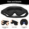 ABCDMM 3D Advanced Eye Mask for Sleeping,Sleep mask，Sleep Eye Mask