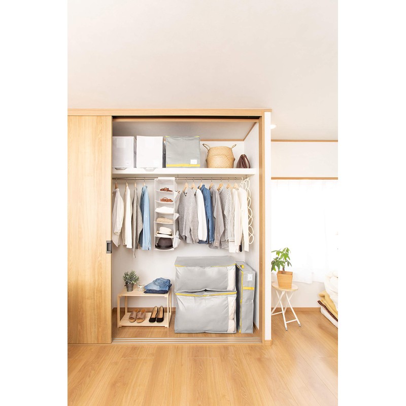 Towa Sangyo Compact Excellent Storage Alpha M Gray