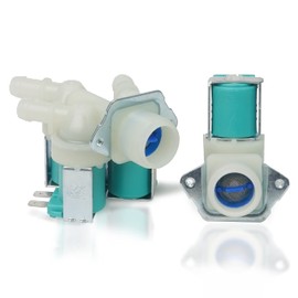 AZ4U Washer Water Inlet Valve Cold 5220FR2075L And Hot 5220FR2006H Replaces 5220FR2006L 5220FR2006Q 5221ER1003A 5221ER1003C 5221ER1003D For LG, Kenmore Washer