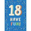 Piccadilly Greetings 18th Birthday Boy Milestone Birthday Card Age 18,