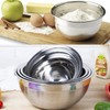 WEPSEN Mixing Bowls with Lid Set, 25PCS Kitchen Utensils Metal