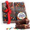 Happy Birthday To You 4 Pack Individually Wrapped Brownies