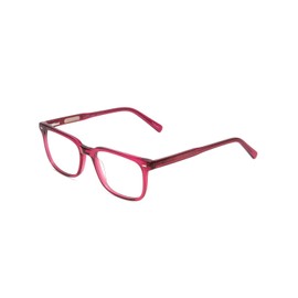 Calabria Ernest 4854 Cat-Eye Blue Light Blocking Reading Glasses +4.00 Raspberry Red Rose Crystal Men Women 51mm