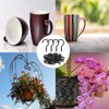 Pack of 200 Mini Screw Metal Cup Hooks Eye Screw