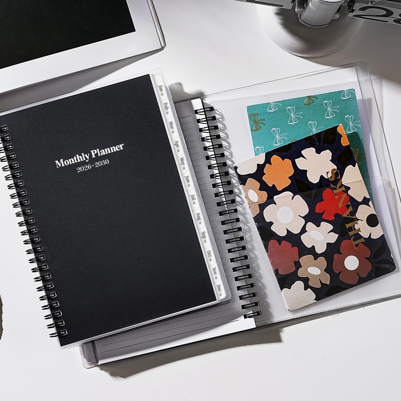 2026-2030 Monthly Planner/Calendar - 5 Year Planner 2026-2030 with Tabs,