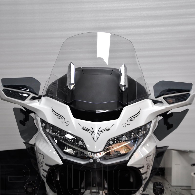 Panical Fairing Wing Windshield For Honda Goldwing GL1800 F6B Above