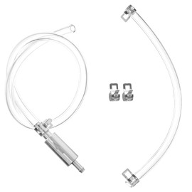 Solihigh Brake Bleeding Kit with Aluminum Body Non Return Check Valve, Universal Hydraulic Brake Bleeder Clutch Bleeding Hose One Way Valve Tube Bleeding Tool Kit for Car Motorbike Motorcycle