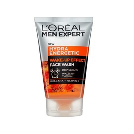 3 x L'Oreal Paris Men Expert Hydra Energetic Wake-Up Effect Face Wash 100ml