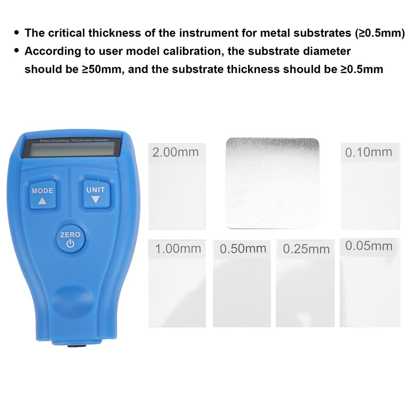 Professional Coating Thickness Gauge Car Automotive Paint Coating Thickness Tester