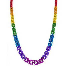 Weave Got Maille Rainbow Amplified Byzantine Necklace Kit