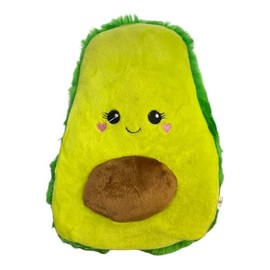 Large Squeaky Avocado Toy for Dogs Chew Level 3 for Moderate Chewers