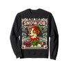 Jack Russell Terrier Snow Dog Christmas Santa Claus Elf Sweatshirt