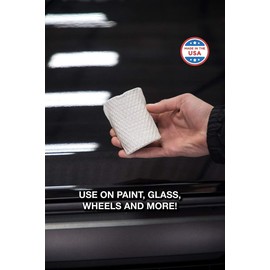 Adam's Polishes Visco Clay Bar Jar - Cleanses Surface Without Causing Damage - Safe for Even The Most Delicate Clear Coat - Use on Paint, Glass, Wheels, and More - Includes GeoImpression Tool