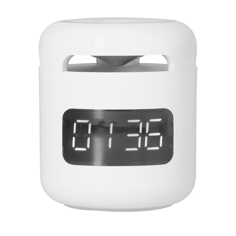 JM01 BT Clock Speaker Multifunctional Adjustable Portable BT Clock Speaker