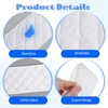 BOHUZ Pack of 12 Cotton Bra Inserts, Bra Inserts Sweating