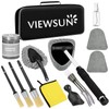 Viewsun Windshield Cleaner Tool, 13Pcs Car Interior Cleaning Kit, Car