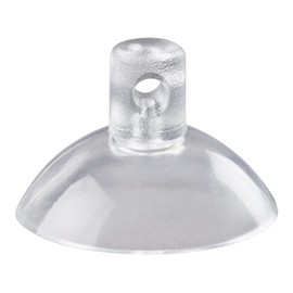 20 x Suction Cups with Cross Hole, 20 mm Suction Hooks, Decorative Suction Cups