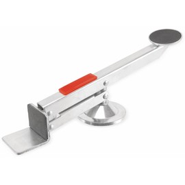 DAYTOOLS Door and Plate Lifter Swivelling | Max. Load Capacity: 120 kg | Lifting Height: Approx. 4 - 70 mm | Rubberised Stop Protection | Rotates 360° | Compact Dimensions: Approx. 330 x 70 mm