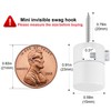 Adcssynd 6 Pack Upgrade Version Ceiling Hooks for Hanging Lights,