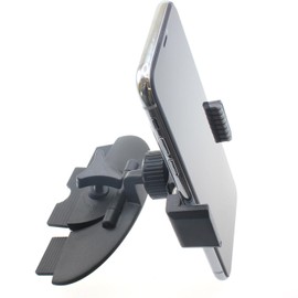 Car Mount CD Slot Holder Compatible with AT&T Propel 5G/Motivate 4/Maestro 3, Cradle Swivel Dock Strong Grip CD Player Slot