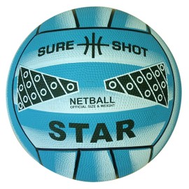 Sure Shot Star Netball - Size 5 - 340N905A,Blue