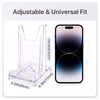 10 Pcs Purse Display Stand, Adjustable Acrylic Handbag Holder