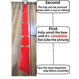 Giant Gift Bow for Car,Big Bow for Car Huge Car Bow,Big Bow for Gifts 18Inch-Red