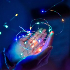 Maíz Serie Luces Led Alambre Decorativas Dormitorio Navideñas 2m