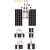 RUNCCI-YUN Pack of 2 Solar Cable Y Plug, Solar Splitter