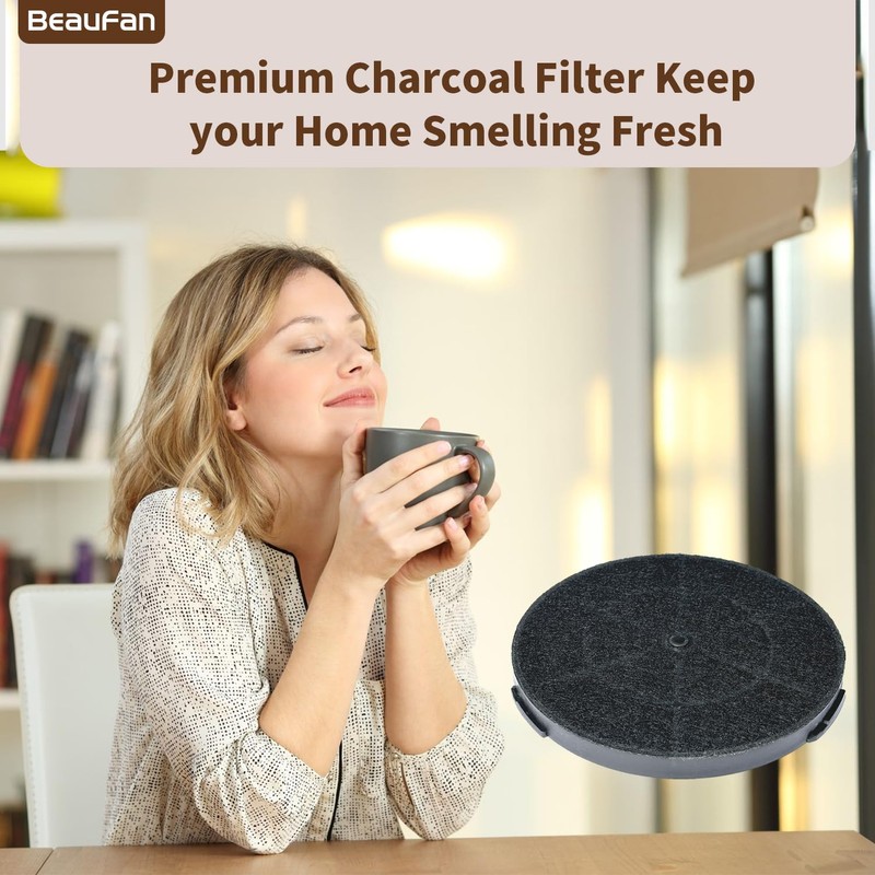 Beaufan WRHF005S2 Carbon Charcoal filters Fit for Winflo 30 In.