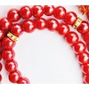 Islamic Tasbih Tasheeh 99-Beads Muslim Prayer Beads (Red)