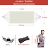 JoyView Brazilian Hammock for Single Preson Portable Hammock with Hanging
