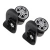 A65 Luggage Wheels, 2 Pcs Mute Swivel Suitcase Luggage Caster
