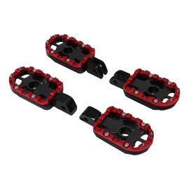 TCMT Red Driver Passenger Foot Pegs Footrest Fit For Harley Softail Street Bob 18-23