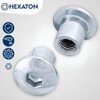 HEXATON Sleeve Nut M6 x 15 x 10mm - 50