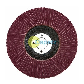 Dapetz ® Flap Discs 115mm 80 Grit Grinding Discs 4.5" Aluminum Oxide 1 Piece Grinding and Sanding Discs for Angle Grinder Metal Wood and Stainless Steel