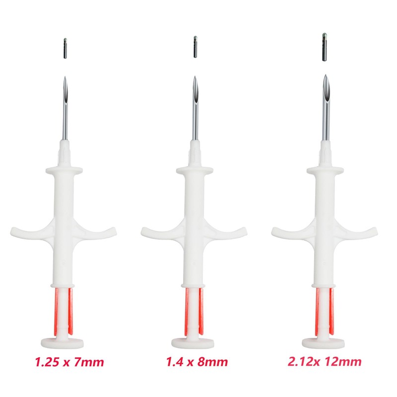 Manruta Microchip for Small Dogs and Cats 5 Pack 7mm
