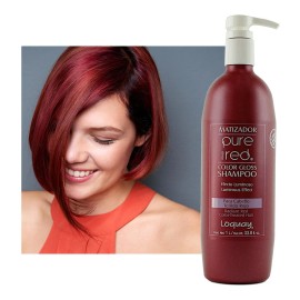 Shampoo Matizador Cabello Rojo Loquay Pelirrojo Teñido Red