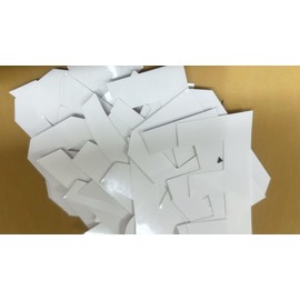 47 Pieces,3" Tall Letter Iron On Heat Transfer Vinyl for for DIY Printing Craft Fabric T-Shirt Jersey,Clothes Sports T-Shirt jersey football Baseball,team,t-shirt (White)