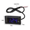 Micro Traders DC 12V LED Digital Display Modified Voltmeter Motorcycle