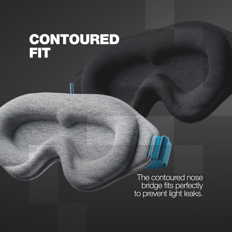 NASA Sleep Mask with LightBlock™ Barrier