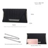 LIGUL Evening Bags Women, Gold Donna Clutch, Borsa Donna Elegant,