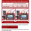 Generic MH13 1MΩ-200GΩ Megohmmeter, 250V-2500V Insulation Resistance Tester, 10V-600V AC/DC