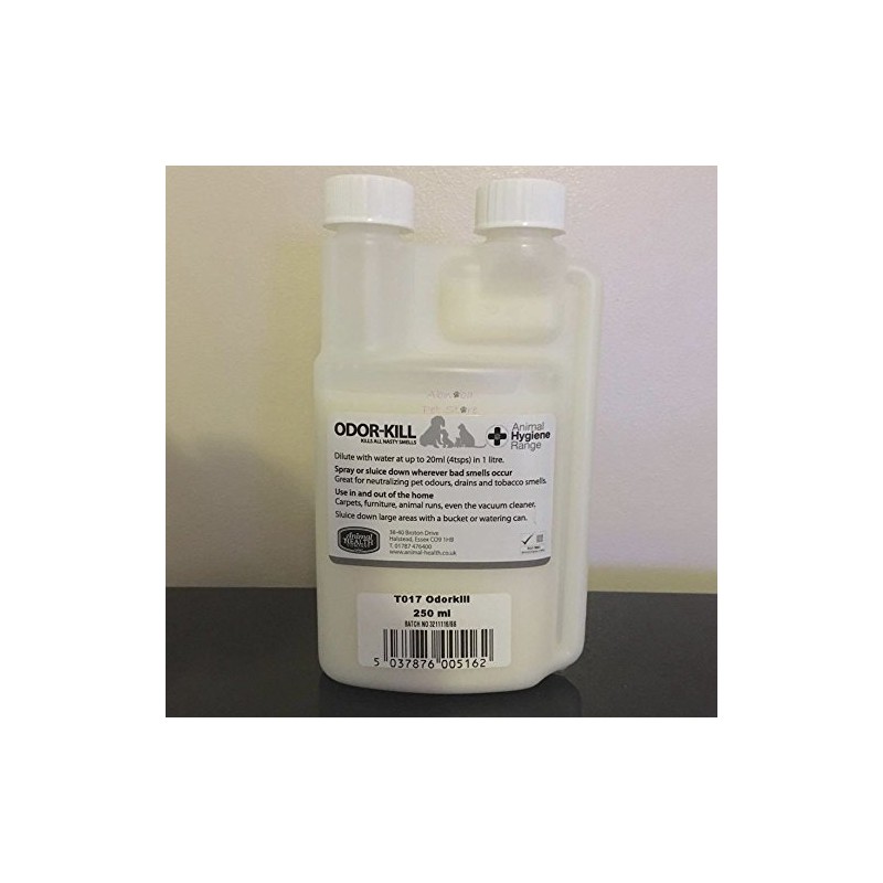 Animal Health Odor-Kill Powerful deodoriser eliminate ammonia doggy smells Male